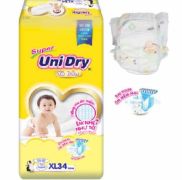 Tã dán Unidry mẫu mới XL 34 miếng dùng cho trẻ từ 12 đến 17kg