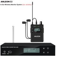 ANLEON S3ระบบตรวจสอบในหูไร้สาย,ระบบสเตอริโอ UHF IEM การตรวจสอบเวที626-662MHZ