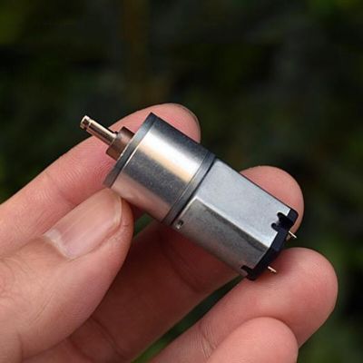 Mini 16mm Gear Motor DC 3V 3.7V 5V 185RPM Full Metal Gearbox Slow Speed High Torque Micro Reduction Motor Reduction ratio 1:91 Electric Motors