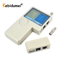 Kebidumei เครื่องมือติดตามสายเคเบิ้ลเครือข่าย LAN แบบ BNC USB RJ45 RJ11ระยะไกลสำหรับเครื่องตรวจจับสายเคเบิลแลน UTP STP