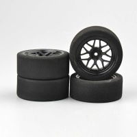 4pcs 110 Foam Tires Wheel Rims Set Model 12mm Hex For HSP HPI RC On-Road Racing Car Toy USA Fast Shipping