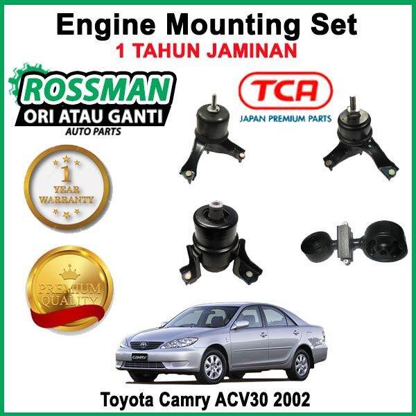 Toyota Camry ACV30 2002 TCA Engine Mounting Set 1 Year Warranty Lazada