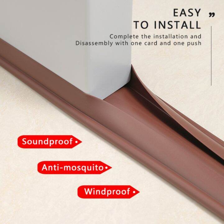 HCCM 0.96 Meter PVC Noise Stopper Insulator Door Prevent Under Door
