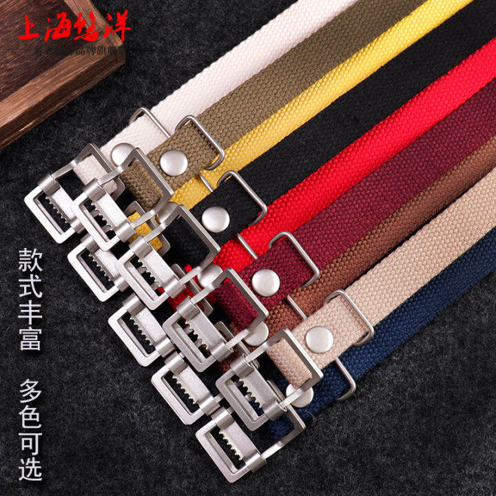 Retro NATO canvas watch with air permeability is applicable to Nitto ...