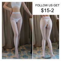 （A HOT） SexyStockings Hollow Hole MeshParty Women Pantyhose Anti-Snagging Female Tights ร้านขายชุดชั้น Calcetines ถุงน่อง