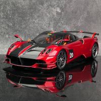 1:32 Pagani Huayra BC โมเดลรถยนต์สปอร์ตโลหะหล่อโมเดลรถของเล่นโลหะจำลองของขวัญของเล่นเด็กเก็บรวบรวมเสียงและแสง