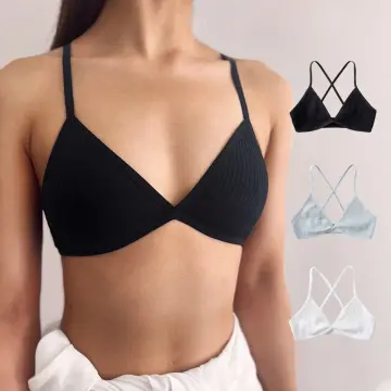 Bras For Women,Womens Bras,Ladies Glossy Small Breast Gathering