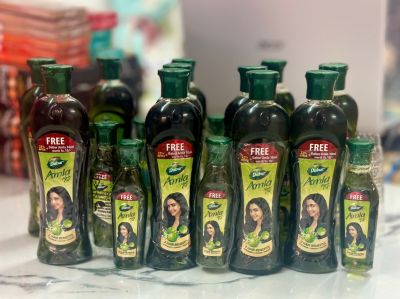 Dabur Amla Hair Oil 110 ml+ ฟรี ขนาดเล็ก30 ml น้ำมันหมักผม ยาว ดก ดำ