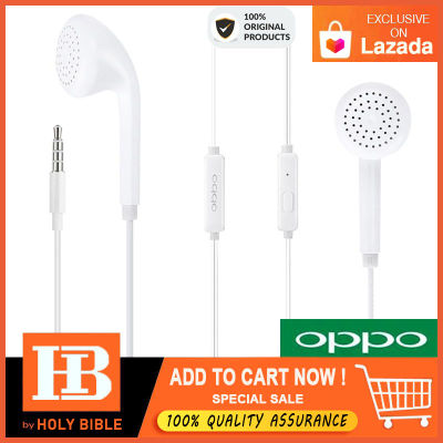 หูฟังOPPOแท้100% OPPO หูฟัง In-ear Headphones รุ่น MH135 Oppo เเละ Android earphone for R9s r9s plus R11 plus A57 R7 R9 A59 A77