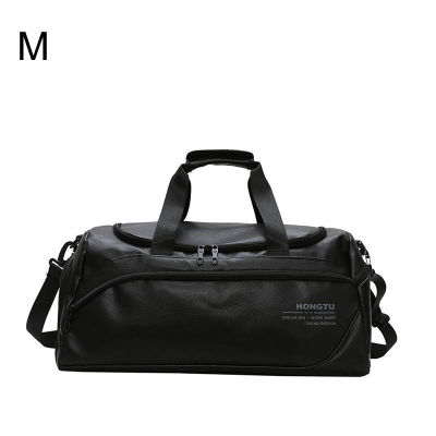 Shoulder Soft Leather Gym Bags Travel Bag for Men Men Sports Fitness Gymtas Duffel Training Luggage Tas Sac De Sport 2019 XA5WD