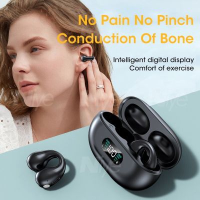 ZZOOI Niye Earring Wireless Bluetooth Earphones 1:1 Copy for Ambie Sound Earcuffs Ear Earphones Auriculares Headset TWS Sport Earbuds