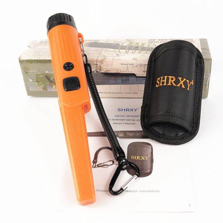 2022-upgrade-metal-detector-pointer-pinpoint-gp-pointerii-waterproof-hand-held-metal-detector-with-bracelet