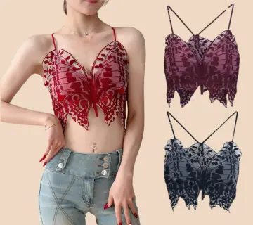 Buy Cute Croptop Butterfly online