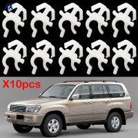 10x สำหรับ Toyota Hilux Landcruiser J80 J100 Bonnet Hood Rod Prod ผู้ถือ Retaining Support Grip Clamp คลิป53455-14020