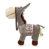Creative Stuffed Donkey Doll Cute Animal Soft Plush Toy for Children Birthday Gift Decor Home