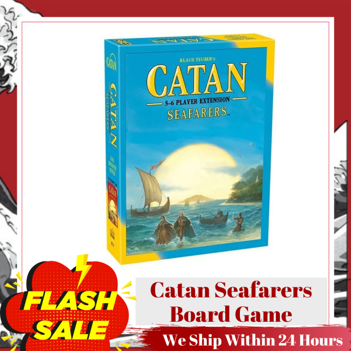 Catan Trading Seafarer Expansion Boardgame | Family Board Game | Board ...