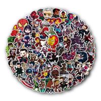 ✕✶□ 10/30/50/100pcs Disney Marvel The Avengers Super Hero Anime Stickers Motorcycle Phone Car Laptop Cute Cartoon Sticker Kid Toy