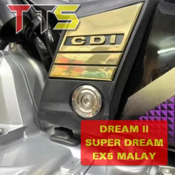 Thùng giữa xe Dream Thái Super Dream màu xanh nhớt hàng đẹp giá rẻ