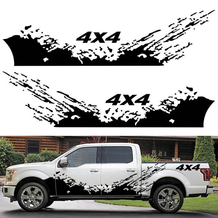 2PCS car side door sticker vinyl styling sticker Ford F150 F350 F450 ...