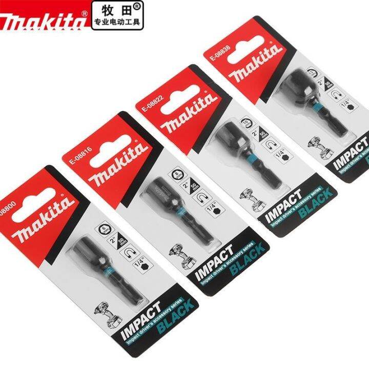 original-makita-electric-wrench-socket-head-hexagonal-handle-strong-magnetic-outer-batch-head-electric-drill-wind-batch-self-tapping-screw