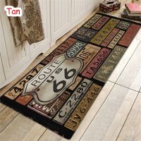 【cw】 New Fashion 66 Anti-slip Absorption Room Bedroom Rug Floor Mats Outdoor Doormats 【hot】 !