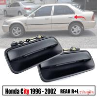 มือเปิดนอกประตู มือดึงประตู รุ่น ฮอนด้า ซิตี้ HONDA CITY ปี 1996 - 2002 สีดำด้าน จำนวน 1 คู่