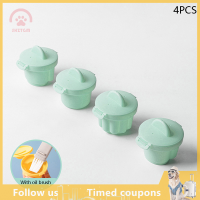 【SHZTGM】 4ชิ้น/เซ็ต practical CUTE EGG หม้อต้มพลาสติกไข่ poacher set KITCHEN EGG cooker เครื่องมือแม่พิมพ์ไข่พร้อมฝาปิดแปรง pancake Maker