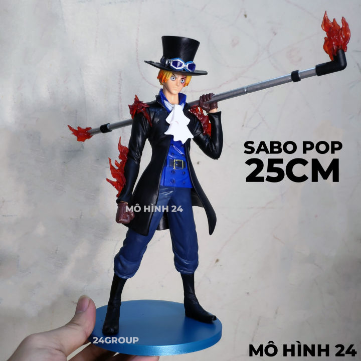 Mô hình nhân vật figure SABO POP trong anime ONe piece vua hải tặc anh trai  luffy onepiece tượng mô hình 24group 