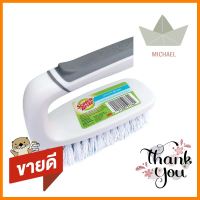 แปรงขัดอเนกประสงค์ ทรงเตารีด SCOTH-BRITE สีขาว/เทาIRON SHAPED MULTIPURPOSE BRUSH SCOTCH-BRITE WHITE/GREY **สามารถออกใบกำกับภาษีได้ค่ะ**