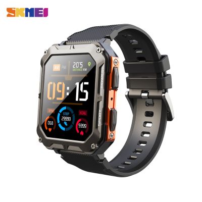 ZZOOI SKMEI New 1.83 inch Cool Swimming Waterproof Smart Watch Heart Rate Monitoring Sport Smartwatch for iPhone Xiaomi huawei Samsung