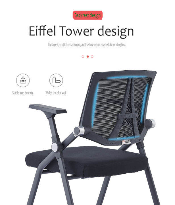 Free Delivery] Foldable Meeting Chair, Ergonomic Working/Study Chair
