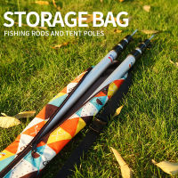 Spot parcel postCLS Outdoor Canopy Pole Buggy Bag Fishing Rod Bag Fishing Gear Organizing Folders Camping Tent Pole Accessories Backpack Fishing Bag