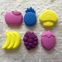 hot【DT】✺✣  6pcs Fruit Child Kid Kits Clay Mold Decoration Beach