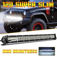 LED Bar สำหรับรถบรรทุก 4X4 ไฟแถวรถตู้ รถกระบะ SUV 120W 180W 240W LED Work Light Spotlight ไฟขับรถ12V 24V