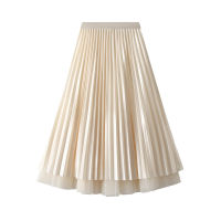 Zeolore 2022 Women Spring Summer Bow-tie A-line Skirt Mid-length Fairy Sweet High Waist Long Skirts Elegant Chic Skirt QT1571