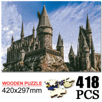 Magic Academy Jigsaw Puzzle Wooden Puzzles Wooden Adults DIY Assembly Adults Kids Art Wood Puzzles