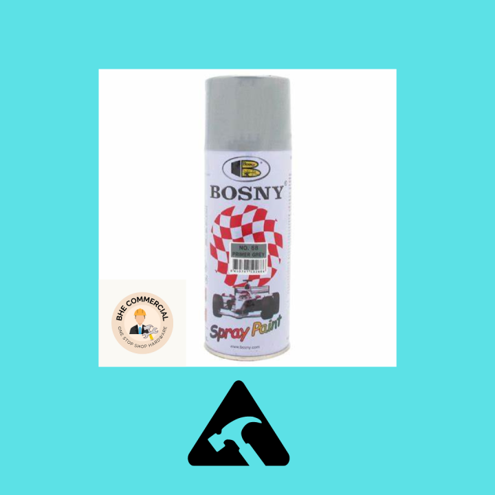 Bosny No. 68 Primer Gray Original Spray Paint Color Lazada PH