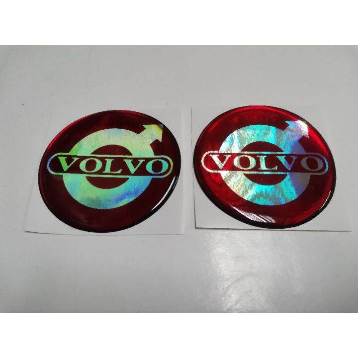 สติ๊กเกอร์-เทเรซิ่นนูนอย่างดี-logo-volvo-logo-sticker-แต่งรถ-ติดรถ-โลโก้-วอลโว่-ติดดุมล้อ-ดุมล้อ-กลม-ติดพวงมาลัย-สติกเกอร์-สติกเกอ