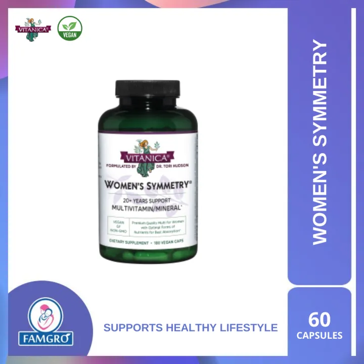 Vitanica Women's Symmetry High Potency Multivitamin and Mineral Vegan