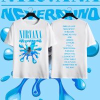 2023 NEW  เสื้อยืด ✨✨Nirvana VINTAGE OVERSIZE BAND - MTV UNPLUGGED 1993 | เสื้อยืด ลาย Nirvana H&amp;M สีดํา สําหรับผู้ชาย