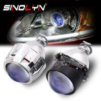 Sinolyn H7 H4ไบซีนอน8.0 WST ไฟต่ำ2.5สีฟ้า/ชัดเจนใช้หลอดไฟ HID H1สำหรับรถยนต์รถจักรยานยนต์อุปกรณ์เสริมไฟหน้าแบบ DIY