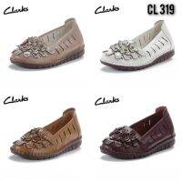 *รองเท้าส้นเตี้ย clarks Kd-319 สําหรับผู้หญิง