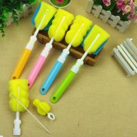 【cw】 4pcs/lot Detachable Bottle Sponge Plastic Spout Tube Newborn Baby Cleaner