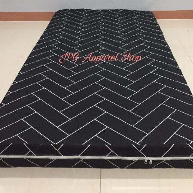 bed sheet Foam Cover with Long Zipper Super Affordable [ Single / Semi
