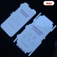 2PCS New Soft TPU Screen Protector for iPhone 12 11 13 14 pro max Front Back UnBreakable Membrane Hydrogel Protective Film