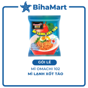 1 PACKAGE - OMACHI 102 - OMACHI Instant Cold Noodles with Apple Sauce -