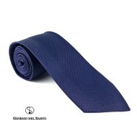 Giorgio Del Sarto Necktie Silk Purple 8.5 cm with Fabric Texture เนคไทผ้าไหมสีม่วงมีเท็กเจอร์