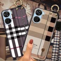 Wrist Strap Fashion Design Phone Case For ZTE Axon40 Lite Anti-dust Soft Case protective Shockproof cartoon New Arrival