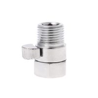 ♧ 100 Brass Flow Control Valve Water Pressure Reducing Controller Hand Held Sprayer Head Shut Off Stop Switch For Shower Supply