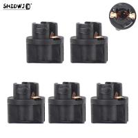 5PCS High Quality Signal Lamp T5 Led Twist Socket Instrument Panel Cluster Socket Lamp Holder Base T5 Socket Car Bulbs Base